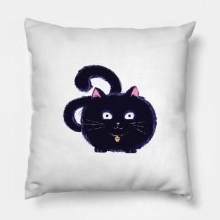 scary cat Pillow