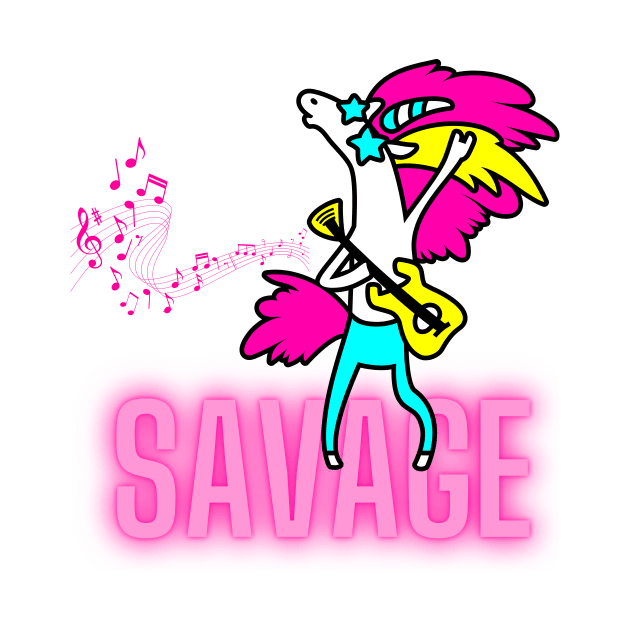 Savage Unicorn by nathalieaynie