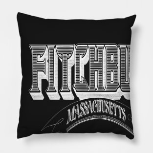 Vintage Fitchburg, MA Pillow