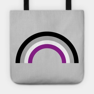 Asexual Pride Flag Rainbow Tote