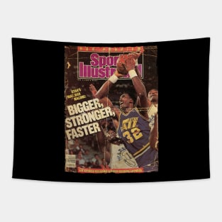 COVER SPORT - SPORT ILLUSTRATED - BIGGER STRONGERS Tapestry