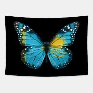 Kazakhstani Flag  Butterfly - Gift for Kazakhstani From Kazakhstan Tapestry