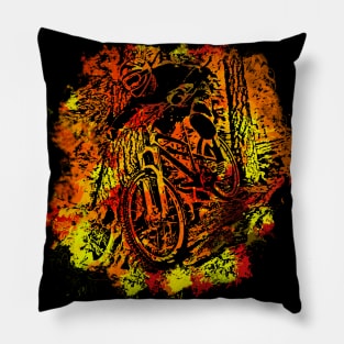 Downhill Rush Pillow