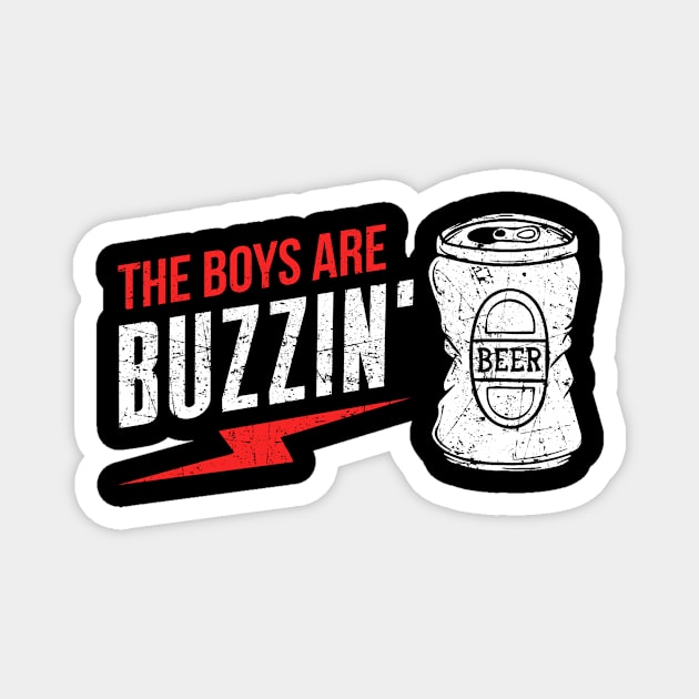 The Boys are Buzzin Hanging With The Boys Magnet by paveldmit