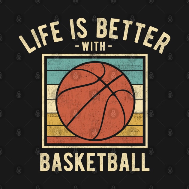 Basketball Sayings -  Retro Funny Basketball Lovers Gift by DnB