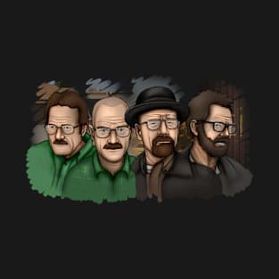 Breaking Bad Art Caartoon T-Shirt