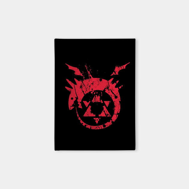 Homunculus Symbol Fullmetal Alchemist Notebook Teepublic Here's how fullmetal alchemist and fullmetal alchemist: teepublic