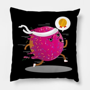 Run Donut Run! Pillow