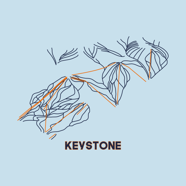 Keystone Trail Map by ChasingGnarnia