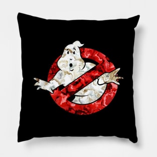 Marbled Marvels - Ghostbusters Pillow