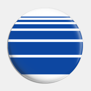 Stripes blue Pin