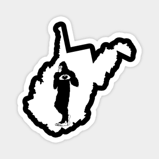 West Virginia Bigfoot Magnet