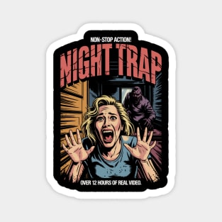 Night Trap Horror Movie Magnet
