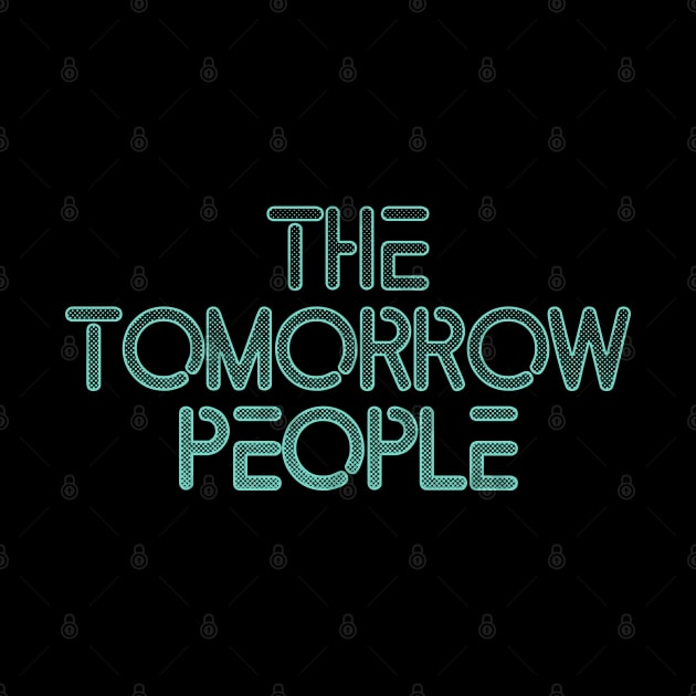 The Tomorrow People (blue logo for dark backgrounds) by BeyondGraphic