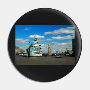 HMS Belfast Pin