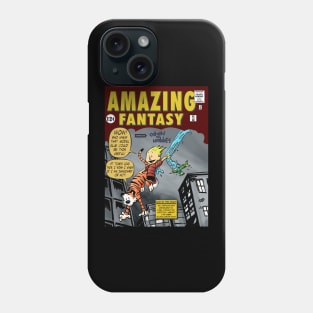 Calvin and his Amazing Friend Parody Phone Case