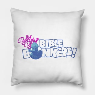 Baby Billy's Bible Bonkers Retro Pillow