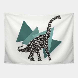 Modern Brachiosaurus Tapestry