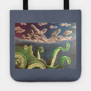 Gorgeous Giant Green Octo Tote