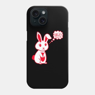 Angry Bunny Rabbit Phone Case