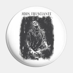 Vintage Distressed John Frusciante Pin