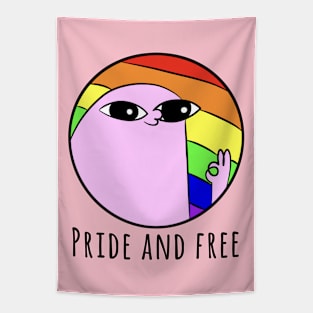 Lgbt pride and free Tapestry