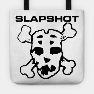 Slapshot Black Logo Tote