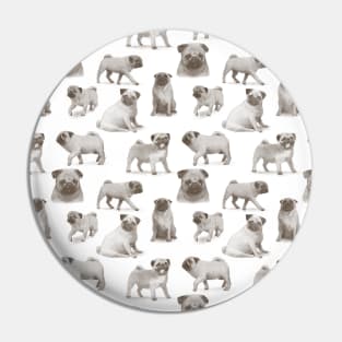 Pug Pattern 2 Pin