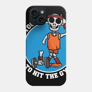 FUNNY NEVER TOO OLD TO HIT THE GYM SENIORS GROUP Phone Case