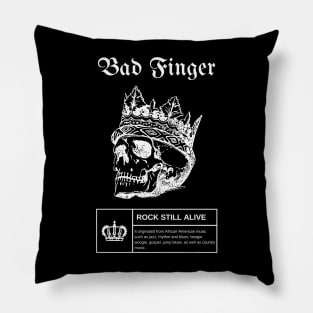 King Vintage Bad Finger Pillow