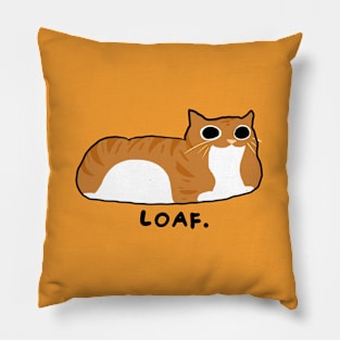 Cat Loaf. Pillow