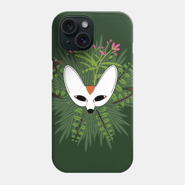 Fennec fox Phone Case by kourai