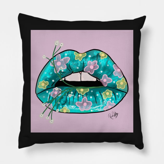 Baby’s Breath Pillow by RachWillz