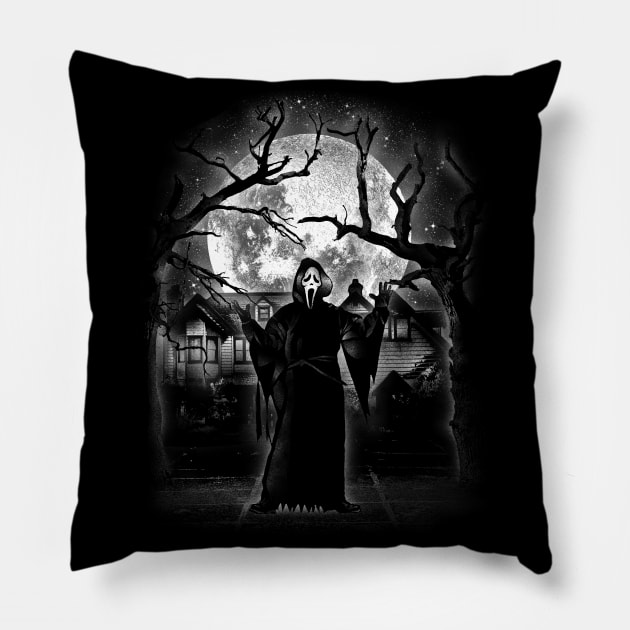 Moonlight Ghost Pillow by FanFreak