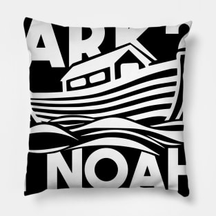 'Need An Ark? I Noah Guy' Amazing Christians Cross Pillow