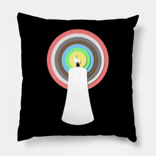 The Flame of Tar Valon (minimalist) Pillow