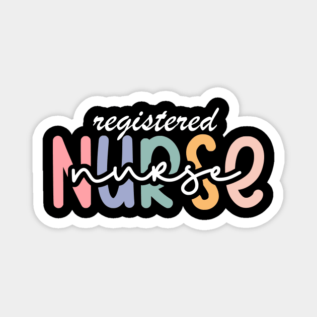 Registered Nurse Magnet by The WYLD Tribe