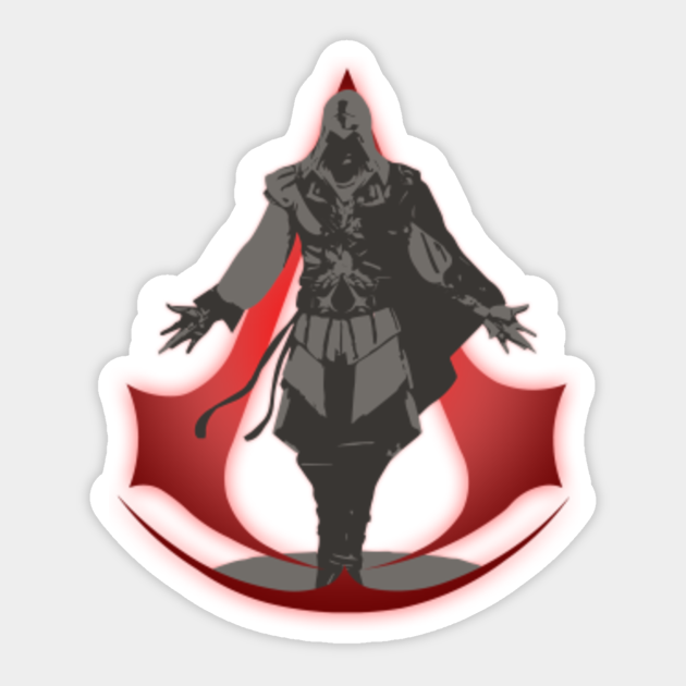 Assassin S Creed Ezio Auditore Assassins Creed Sticker Teepublic