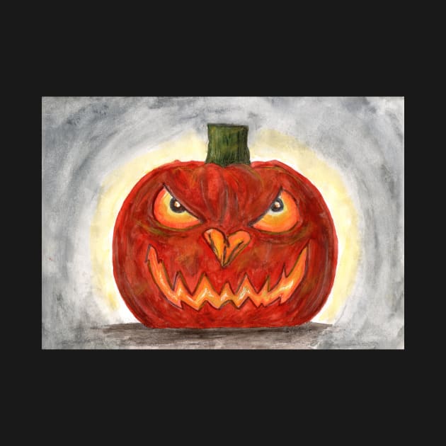 Halloween pumpkin by Kunst und Kreatives