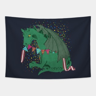 Limited time - 2024 Hand-drawn Wood Dragon 3 Tapestry