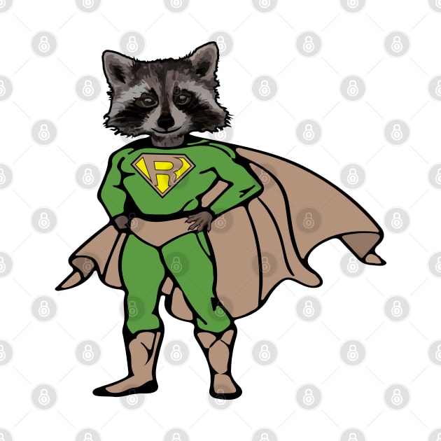 Super Raccoon by sketchpets