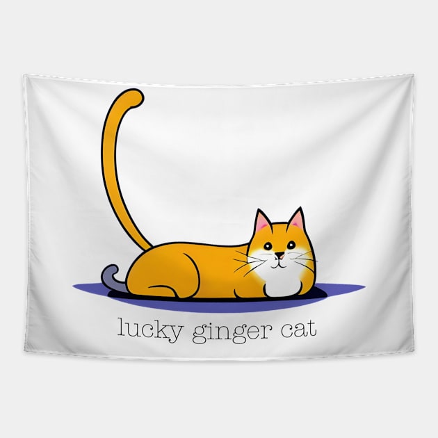 Lucky Cat Tapestry by geeklyshirts