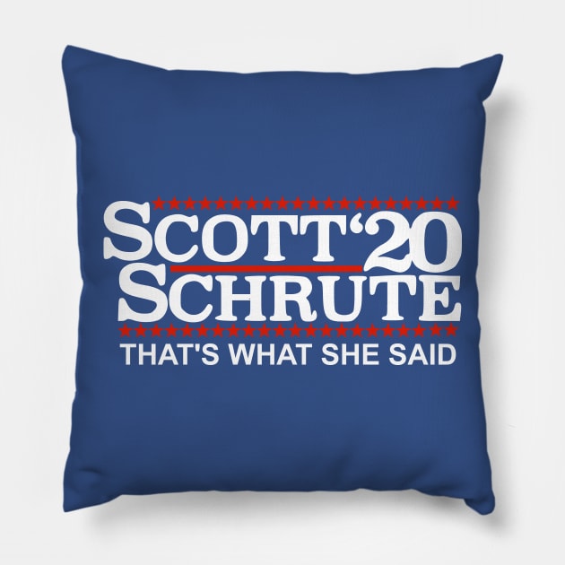 Scott Schrute 2020 Pillow by Bigfinz