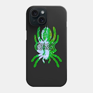 Tarantula Silhouette V72 (Tie Dye) Phone Case