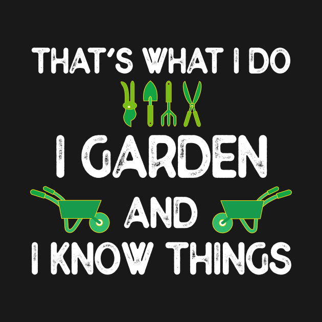 Gardener Funny Gift by PixelArt