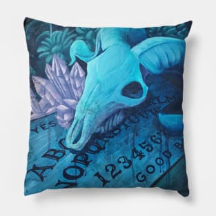 Ouija skull Pillow