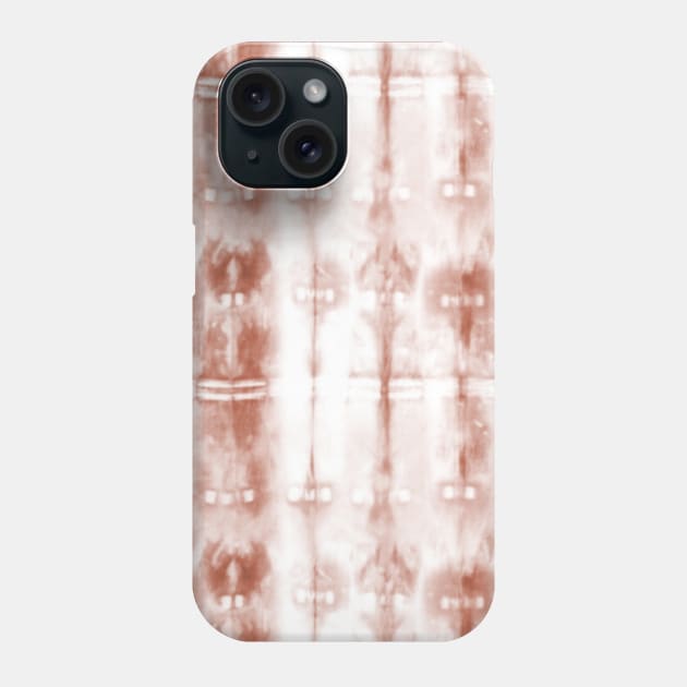 Auburn Tie-Dye Plaid Phone Case by Carolina Díaz