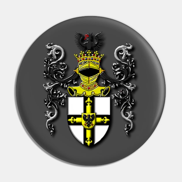 Teutonic Crest Pin by Corialis