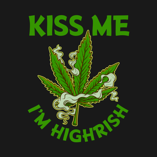 st patricks day weed leaf