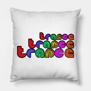 Trance T-Shirt Pillow